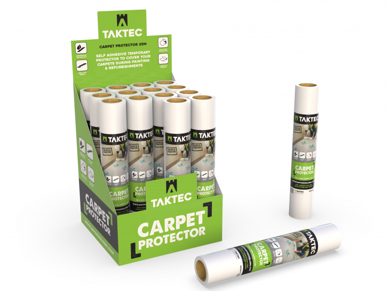 Taktec Carpet Film 16 x 25m Rolls