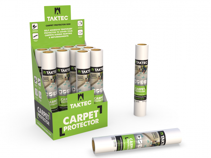 Taktec Carpet Film 12 x 50m Rolls