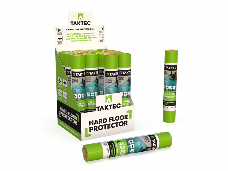 Taktec Hard Surface Film 16 x 25m Rolls