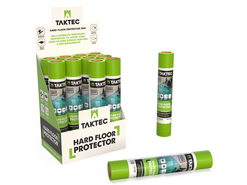 Taktec Hard Surface Film 12 x 50m Rolls